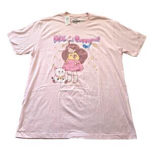 Bee and Puppycat Character Portrait Women T-Shirt SZ XL BoxLunch Exclusive NOS
